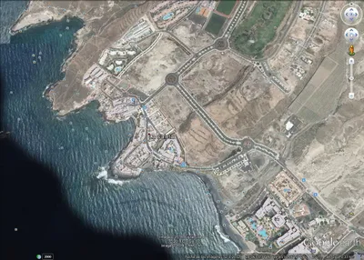 Vista del suelo de la solar urbano en La Caleta (Hotelero), Adeje (referencia PAR-H01)